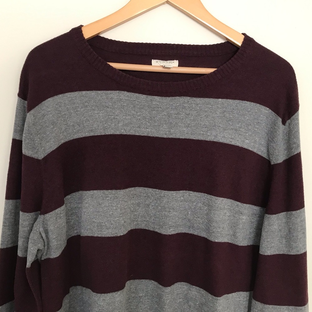 Sonoma Men’s Striped Sweater